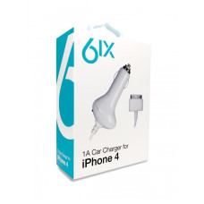 6IX iPhone 4/4S 1A Автомобильное зарядное устройство