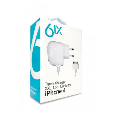6IX iPhone 4/4S 1A Сетевое зарядное устройство