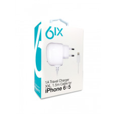 6IX iPhone 7/SE/6/6S/6 1A Сетевое зарядное устройство