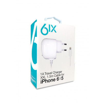 6IX 1A Сетевое зарядное устройство для iPhone 7/SE/6/6S/6