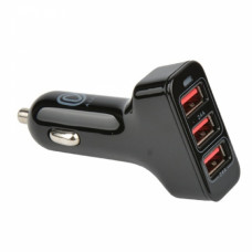 4.8A Тройное автомобильное зарядное устройство с USB портами