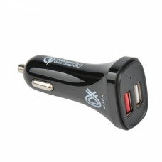 Двойной быстрый автомобильный зарядный USB адаптер