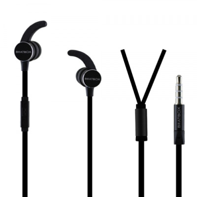 Вакуумные наушники Beatbox с микрофоном Вакуумные наушники Beatbox с микрофоном