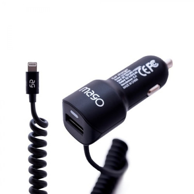 Автомобильное зарядное устройство Mago 2.4A для iPhone 7/8/X